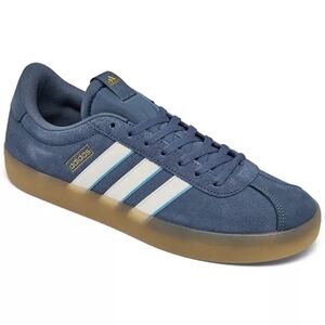 ADIDAS Men's VL Court 3.0 Casual Sneakers Preloved Ink/Off White US 8.5 Org $75